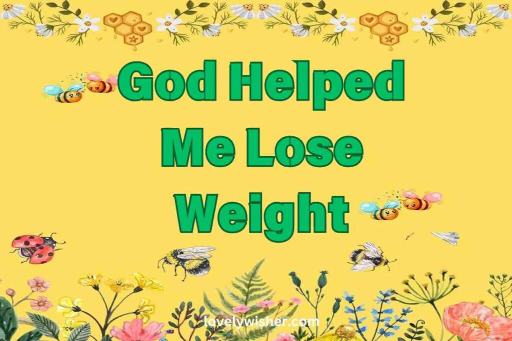 Prayer for lose weight