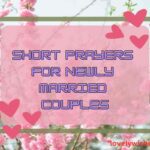 Prayer for Newly Married Couple